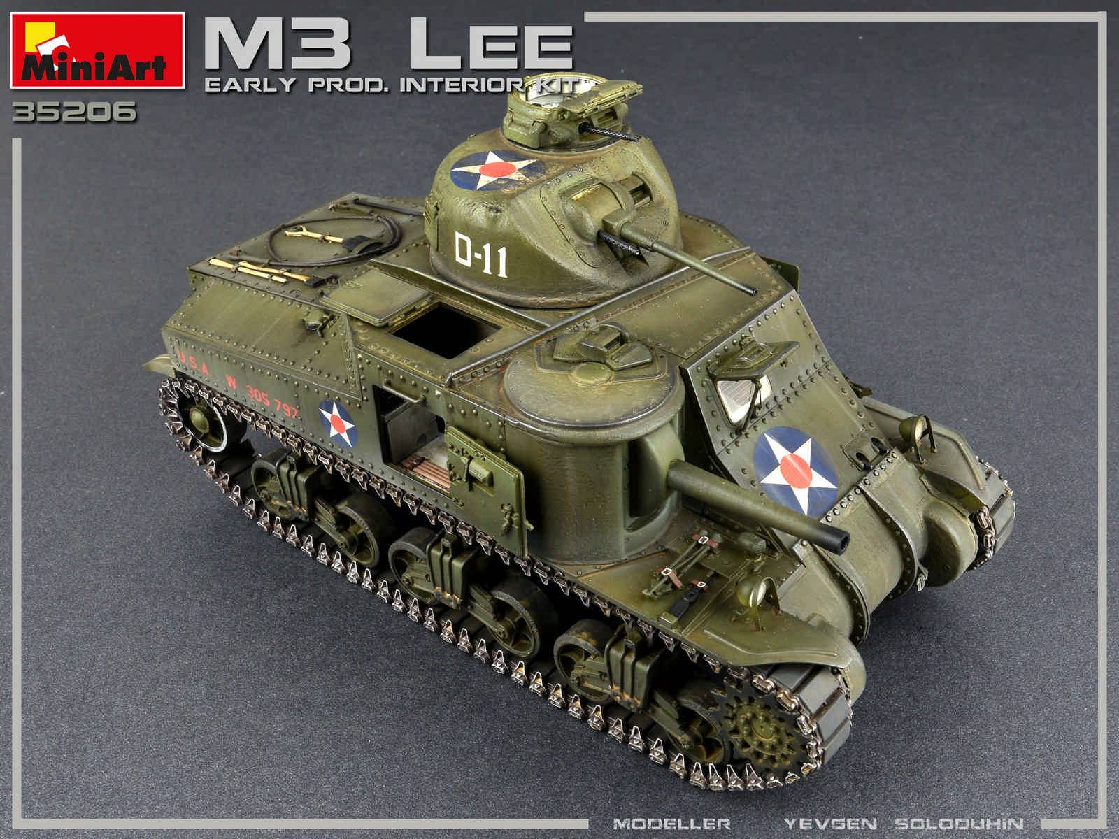 M3 LEE EARLY PRODUCTION. INTERIOR KIT – Image 3