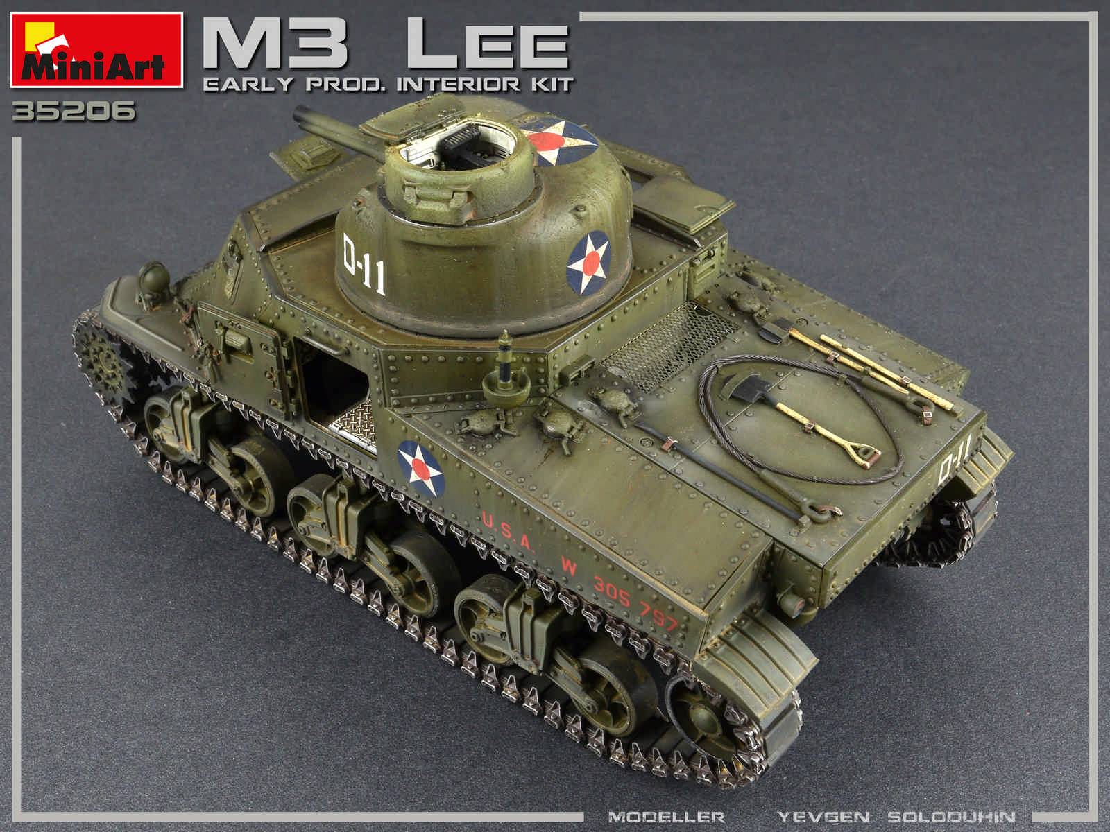 M3 LEE EARLY PRODUCTION. INTERIOR KIT – Image 5