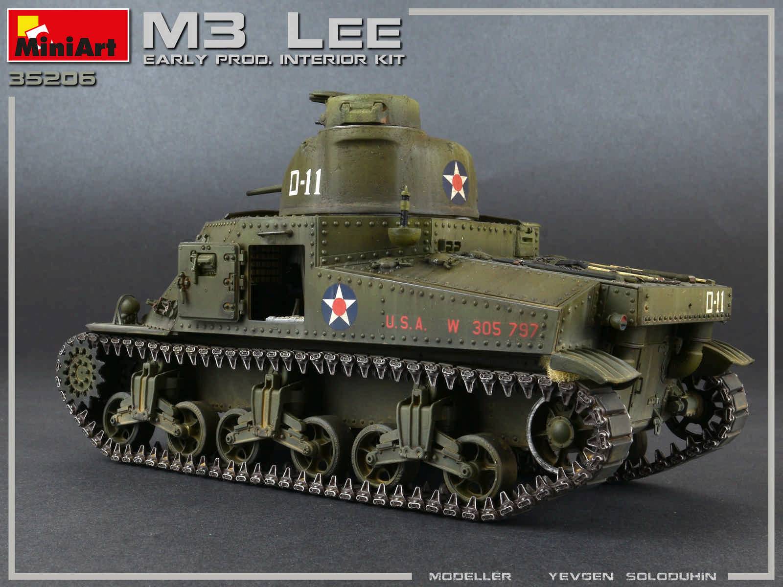 M3 LEE EARLY PRODUCTION. INTERIOR KIT – Image 10