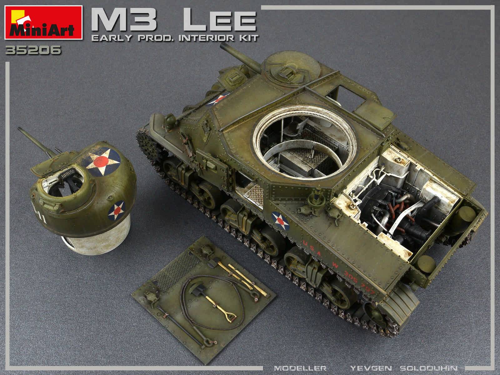 M3 LEE EARLY PRODUCTION. INTERIOR KIT – Image 12
