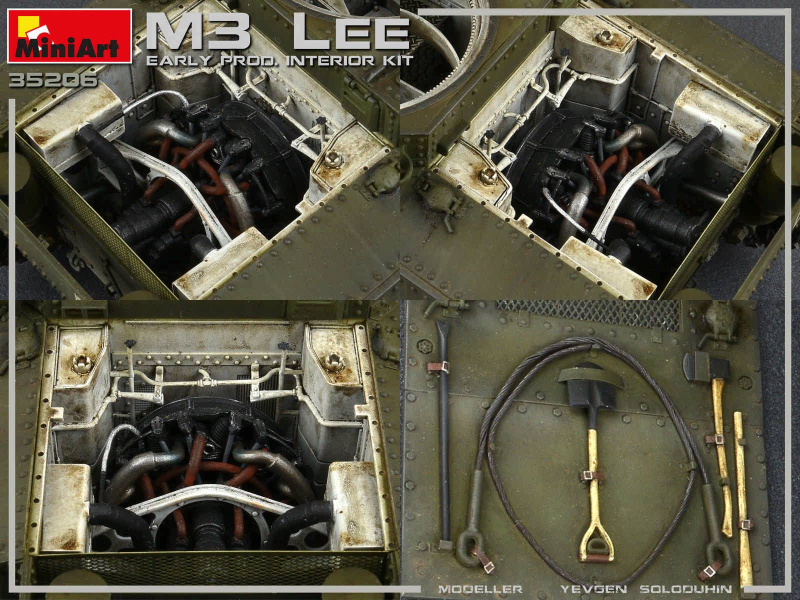 M3 LEE EARLY PRODUCTION. INTERIOR KIT – Image 13