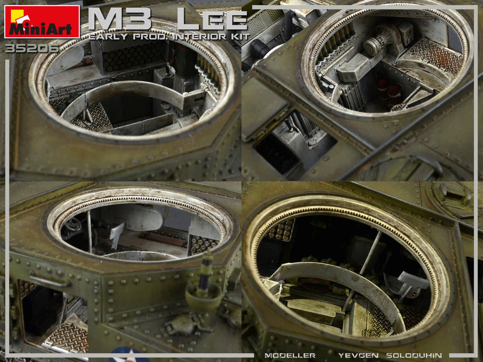 M3 LEE EARLY PRODUCTION. INTERIOR KIT – Image 14