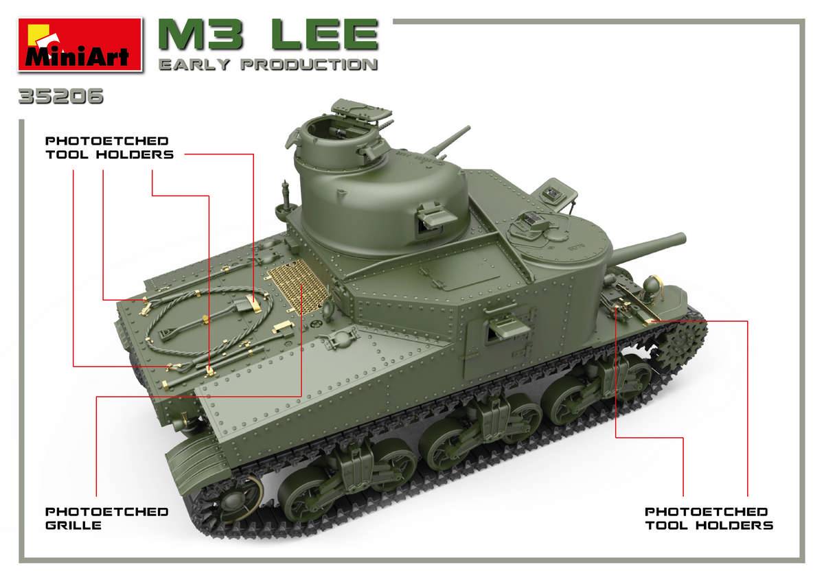 M3 LEE EARLY PRODUCTION. INTERIOR KIT – Image 17