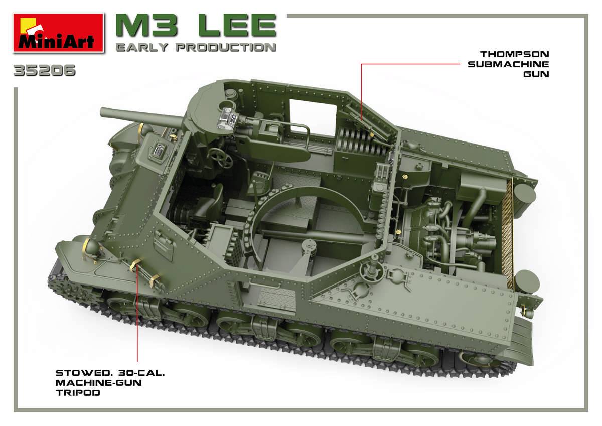 M3 LEE EARLY PRODUCTION. INTERIOR KIT – Image 22
