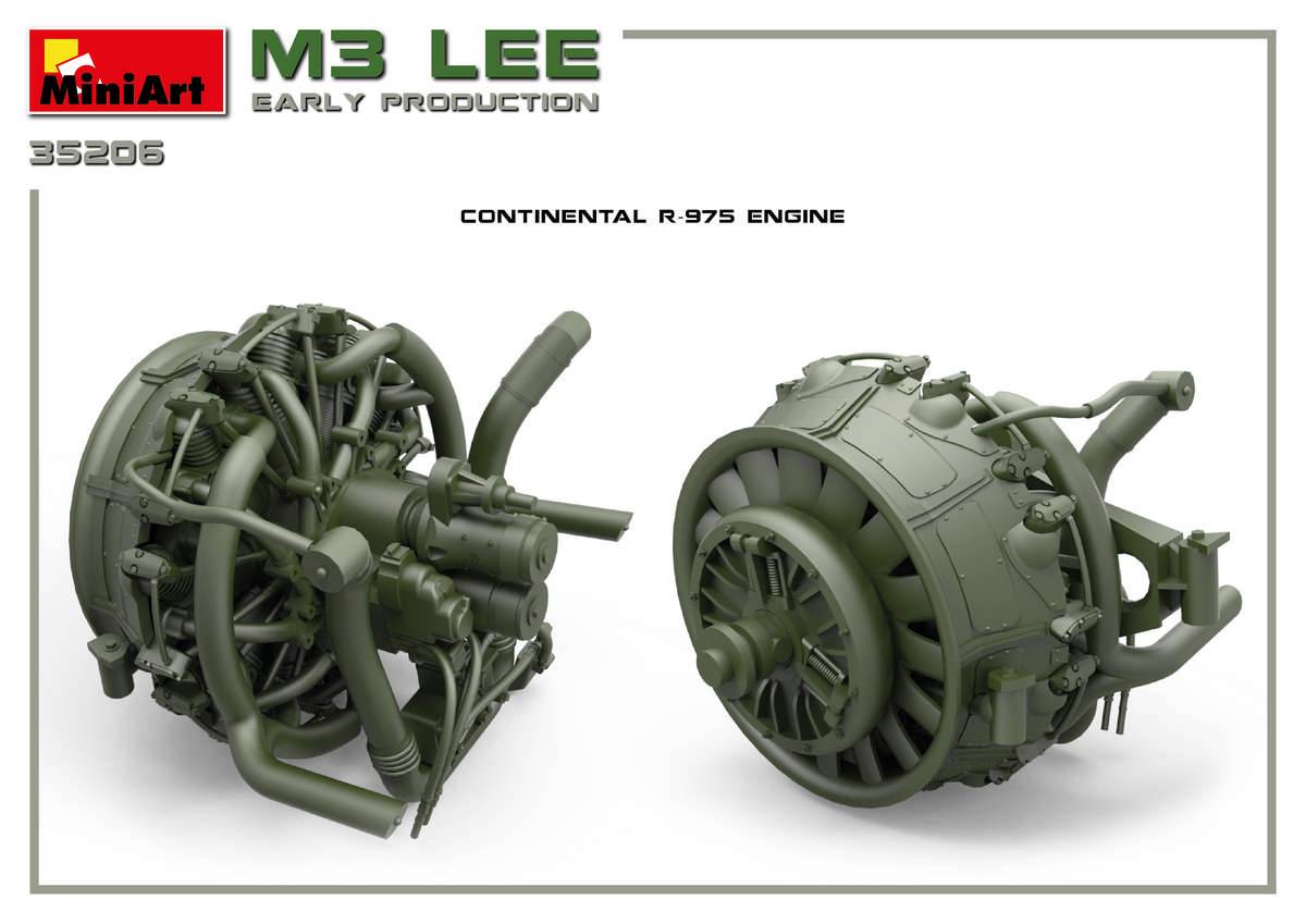 M3 LEE EARLY PRODUCTION. INTERIOR KIT – Image 27
