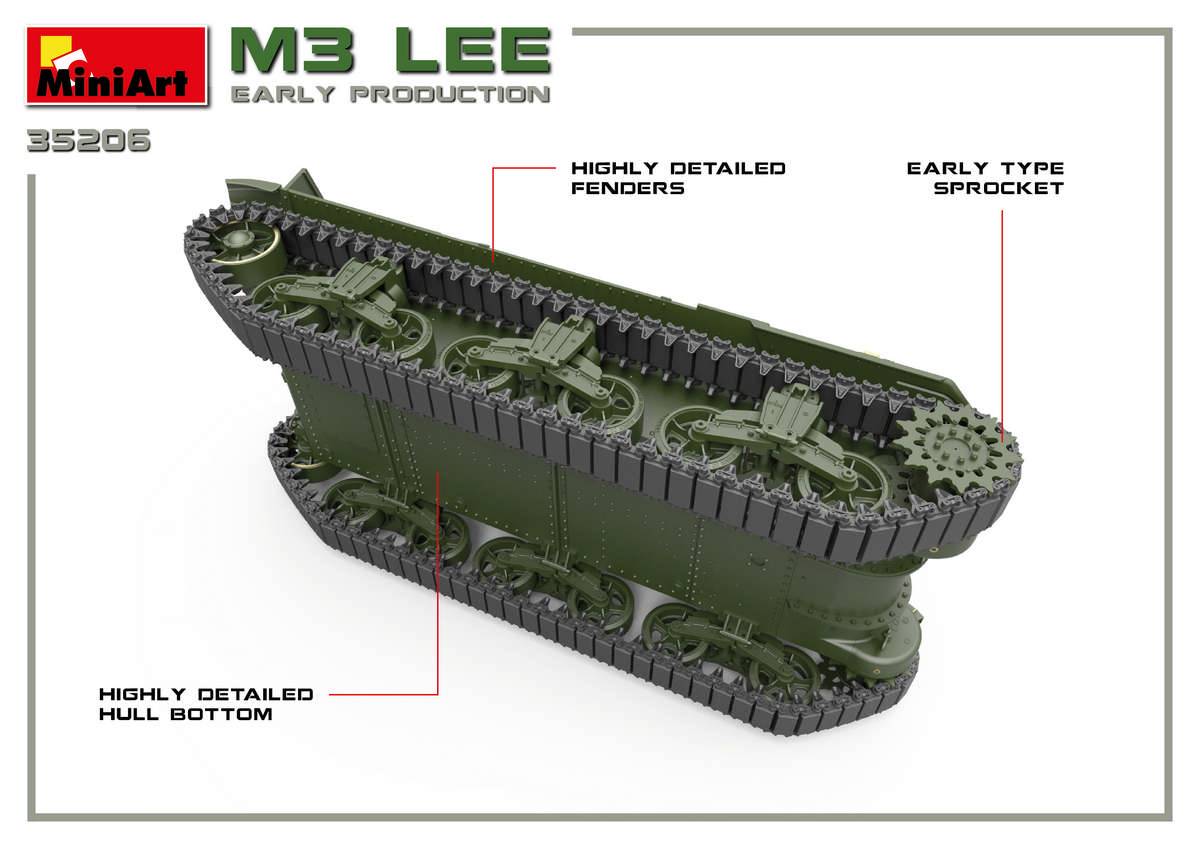 M3 LEE EARLY PRODUCTION. INTERIOR KIT – Image 29
