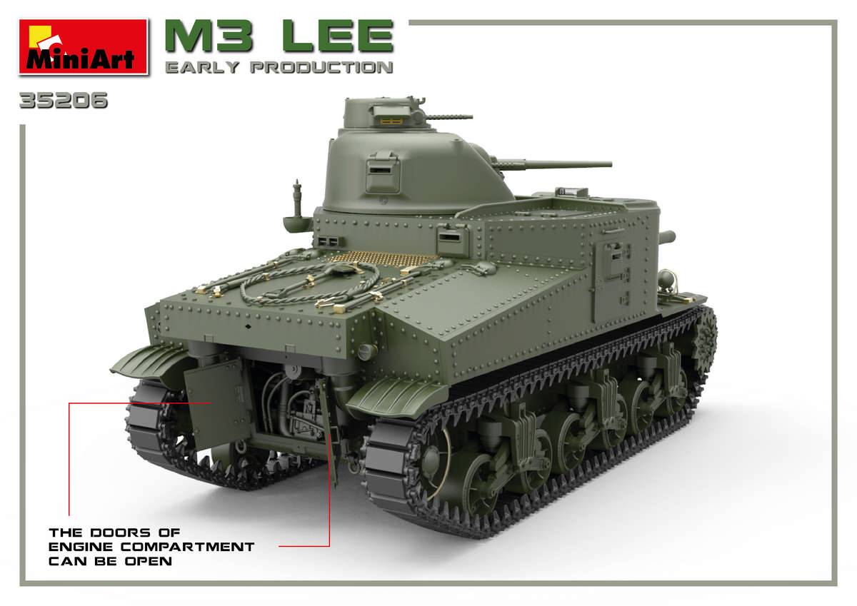M3 LEE EARLY PRODUCTION. INTERIOR KIT – Image 30