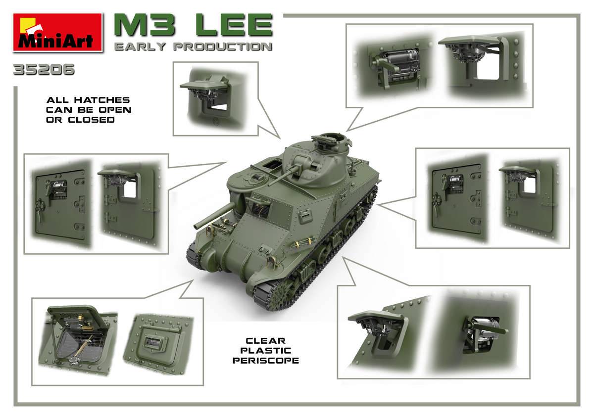 M3 LEE EARLY PRODUCTION. INTERIOR KIT – Image 32
