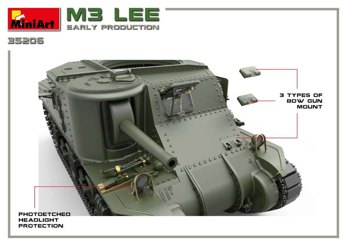 M3 LEE EARLY PRODUCTION. INTERIOR KIT – Image 33