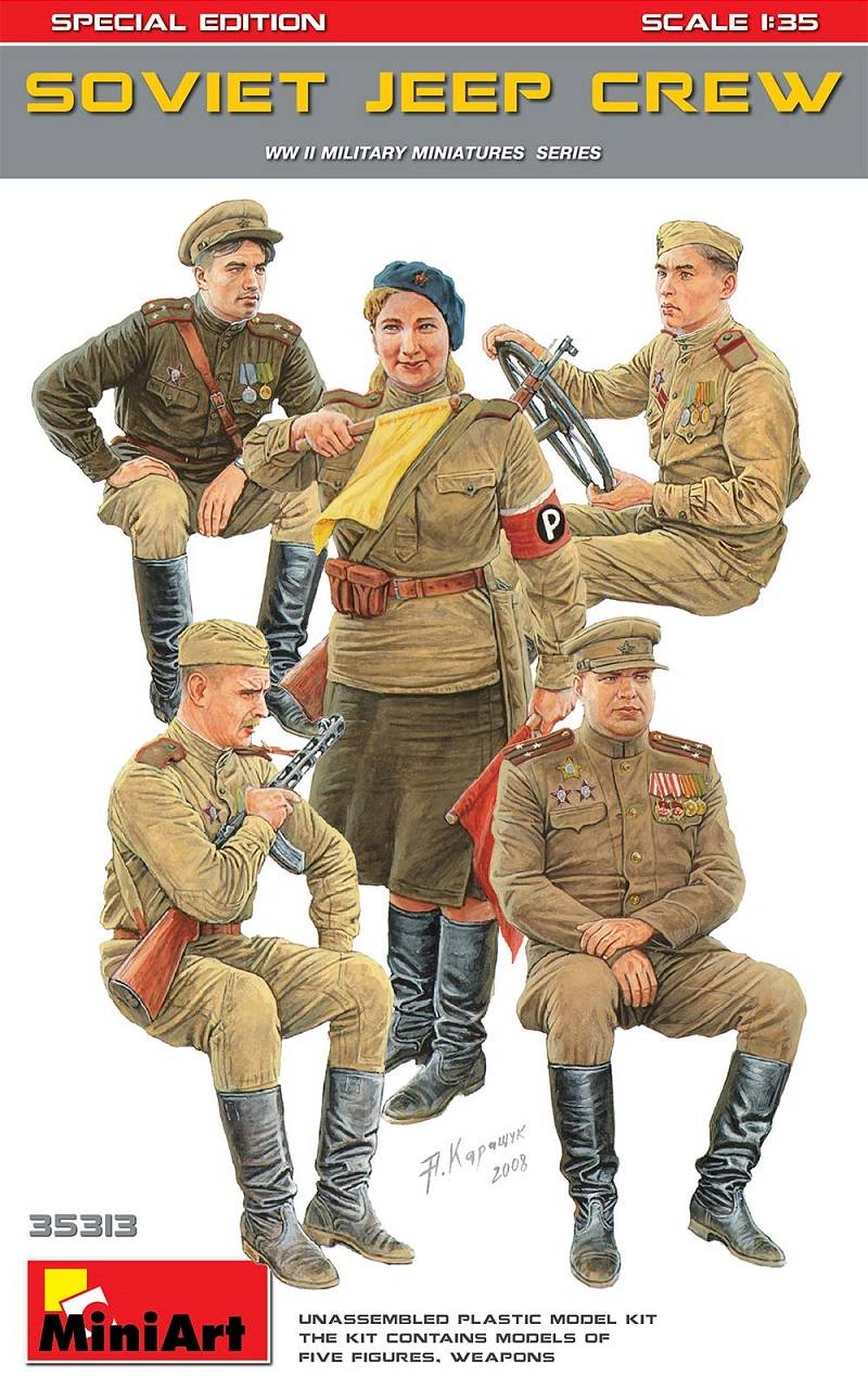 SOVIET JEEP CREW SPECIAL EDITION