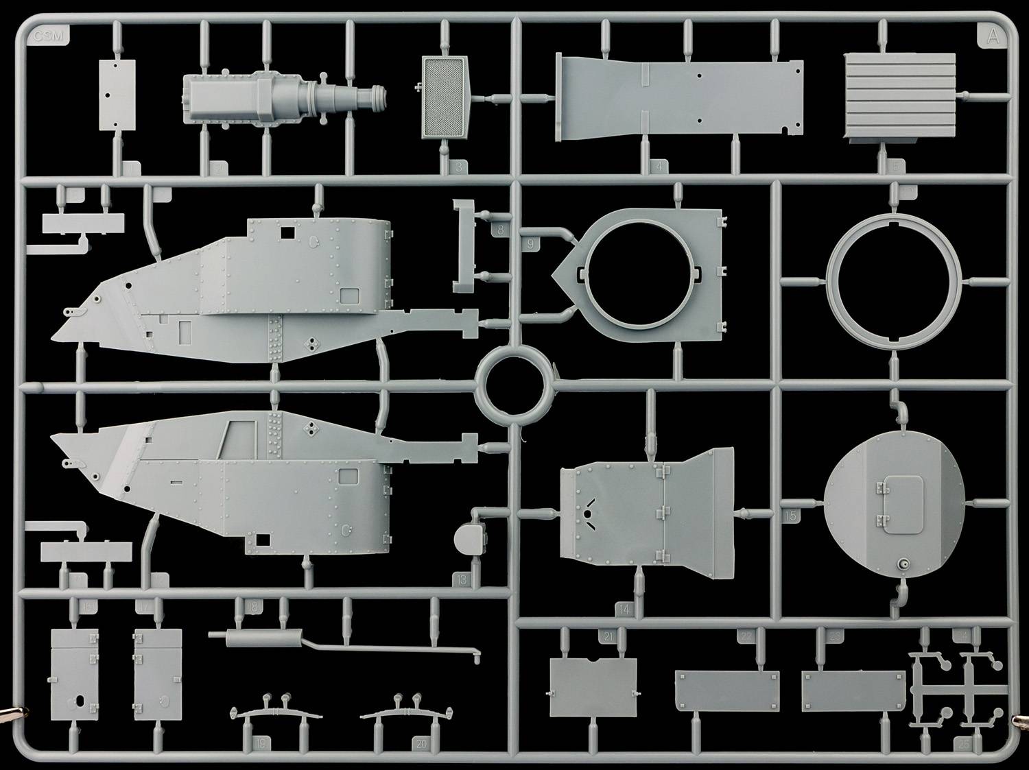 Lanchester Russian Service with 37mm Hotchkiss gun – Image 7