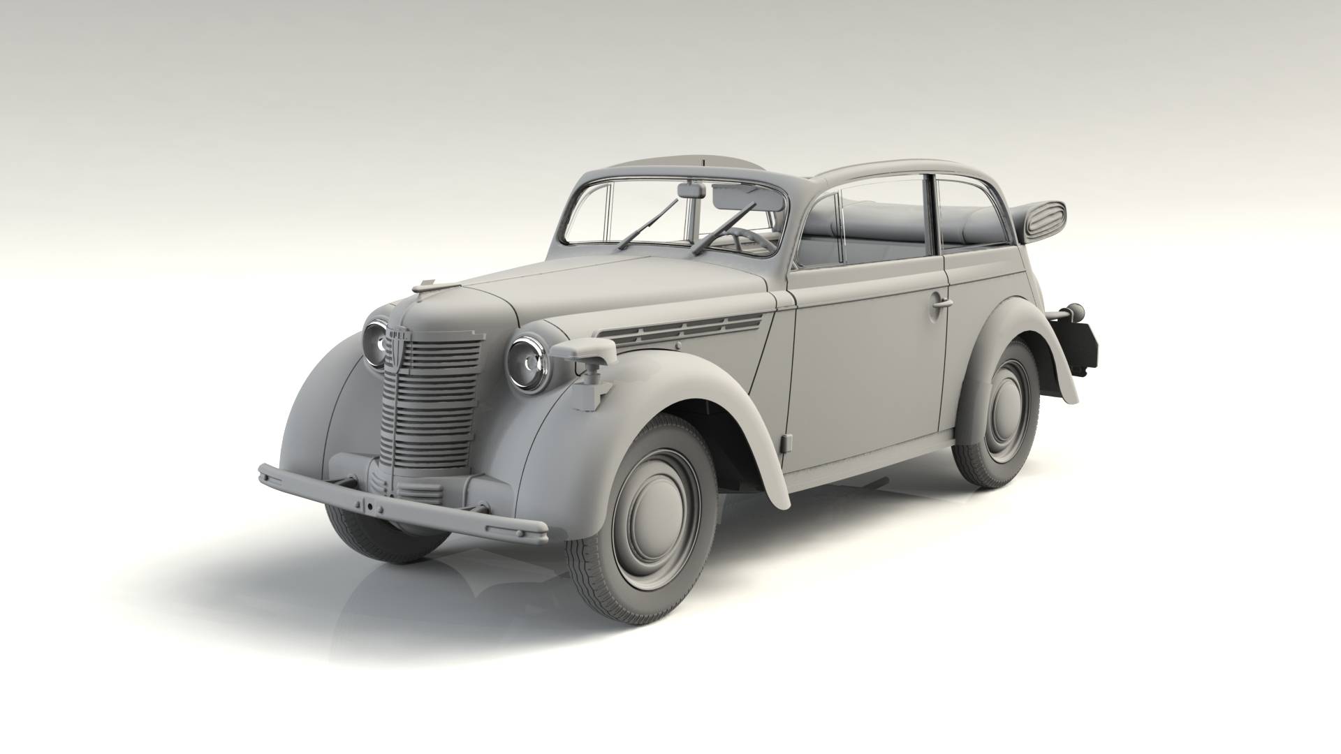 Kadett K38 Cabriolimousine WWII German Staff Car – Image 2