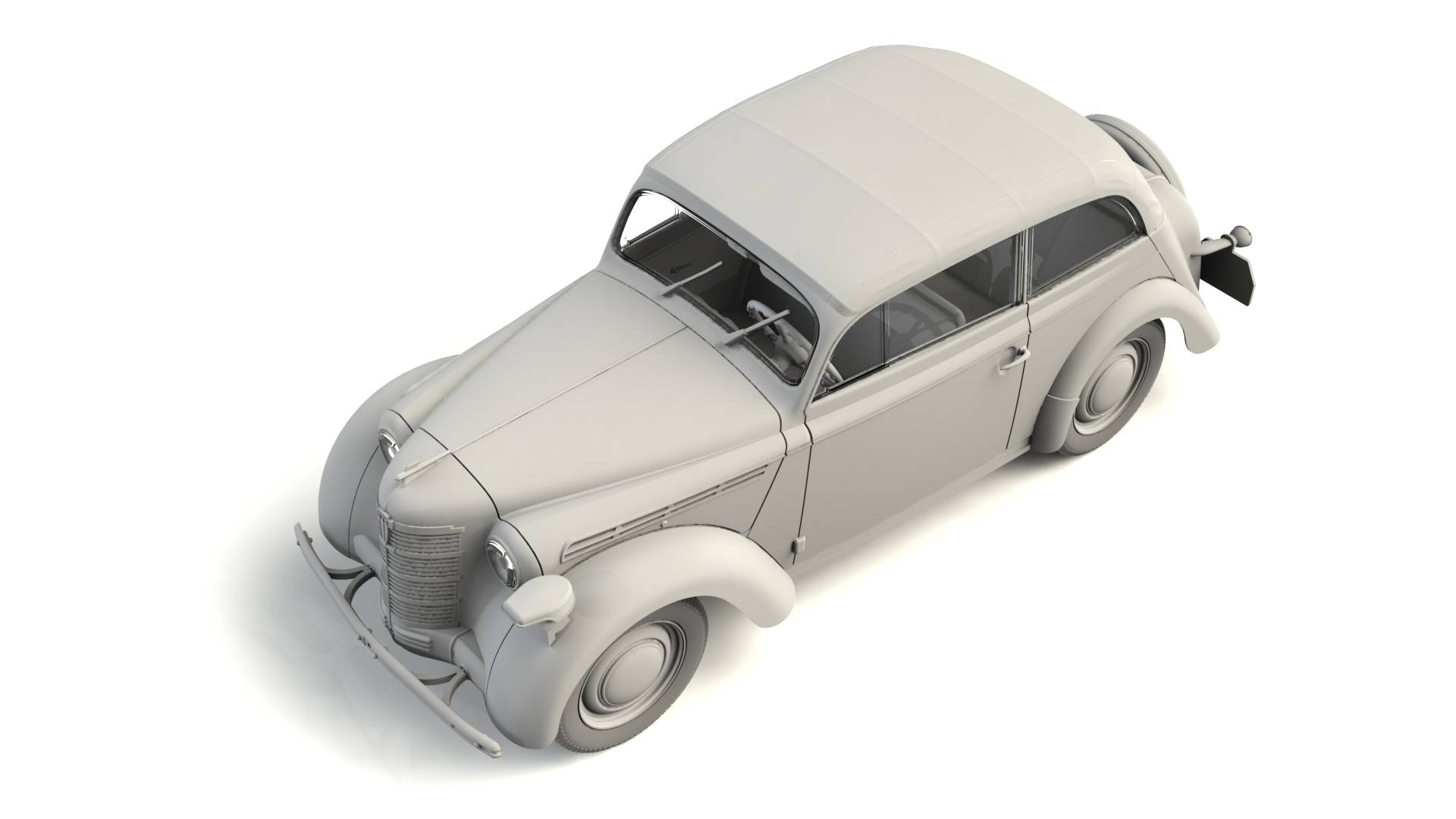 Kadett K38 Cabriolimousine WWII German Staff Car – Image 5