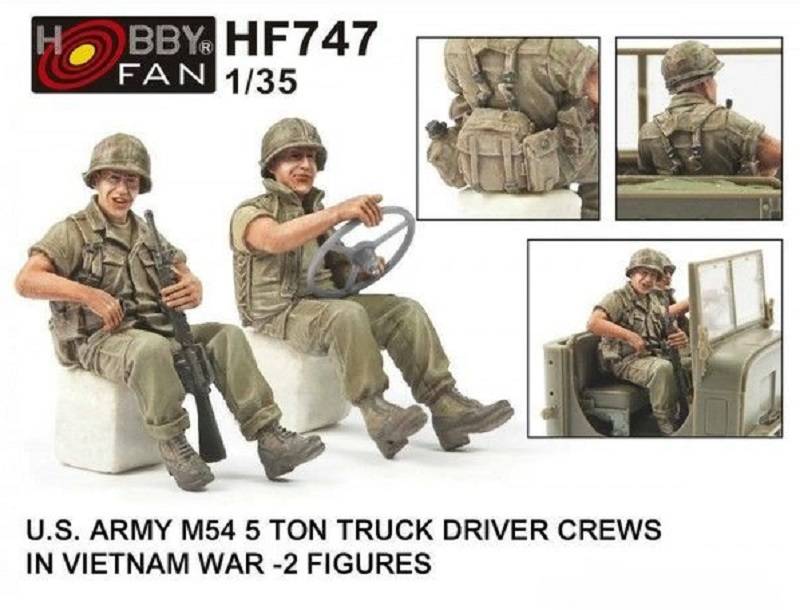U.S. ARMY M54 5Ton TRUCK DRIVER CREWS IN VIETNAM WAR