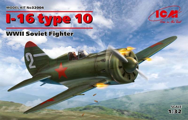 I-16 type 10 WWII Soviet Fighter