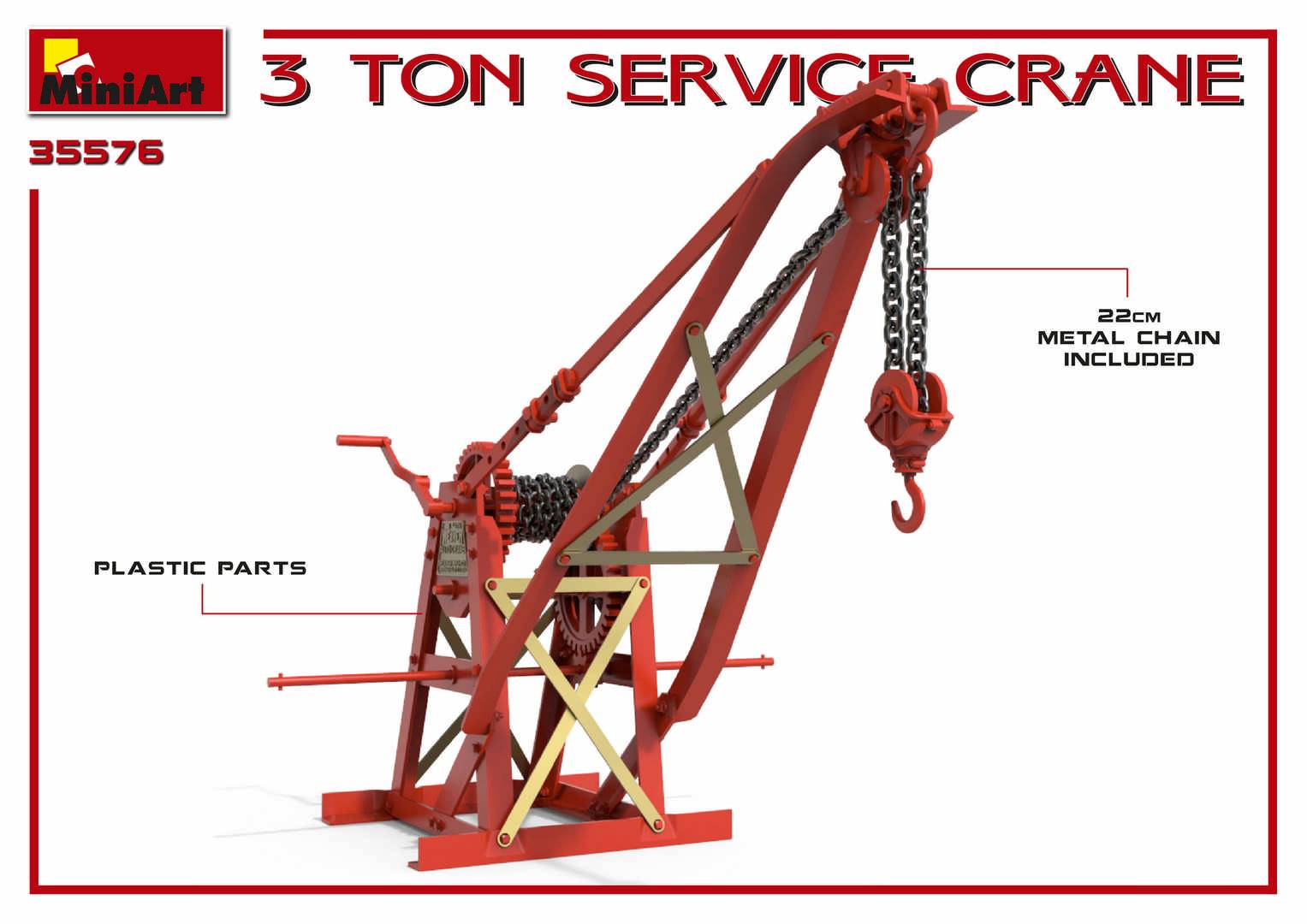 3 TON SERVICE CRANE – Image 9