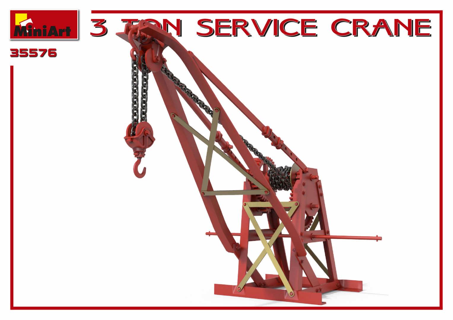 3 TON SERVICE CRANE – Image 12