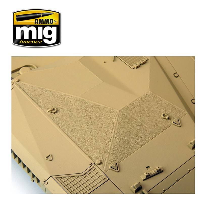 PÂTE ANTIDÉRAPANTE - COULEUR SABLE -pour kits au 1/35e – Image 7