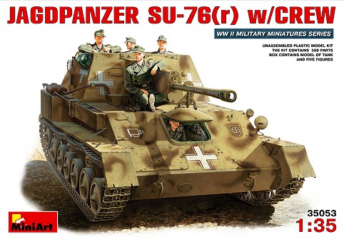 JAGDPANZER SU-76(r) w/CREW – Image 11