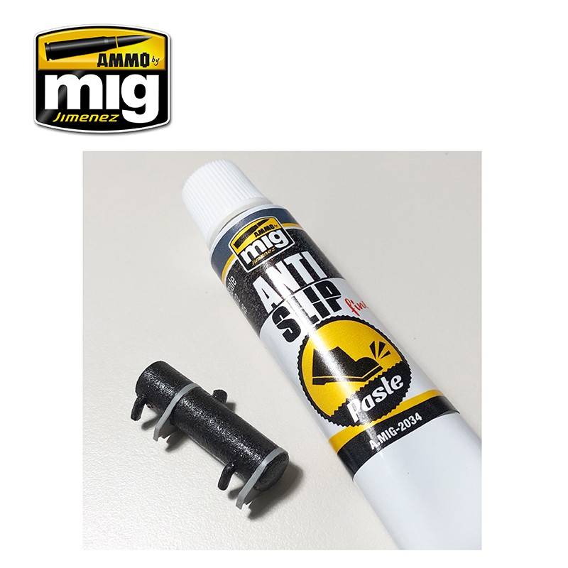 PÂTE ANTIDÉRAPANTE - COULEUR NOIRE -pour kits au 1/72e et 1/48e – Image 13