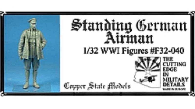 Standing German Airman