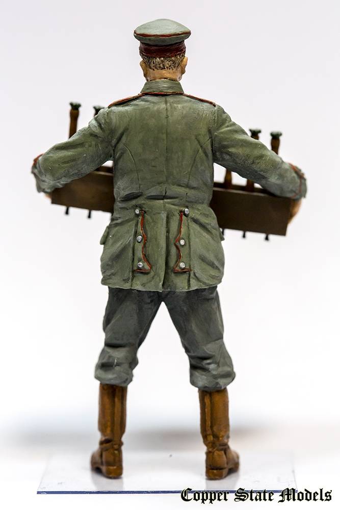 German aerodrome personnel with grenades crade – Image 5