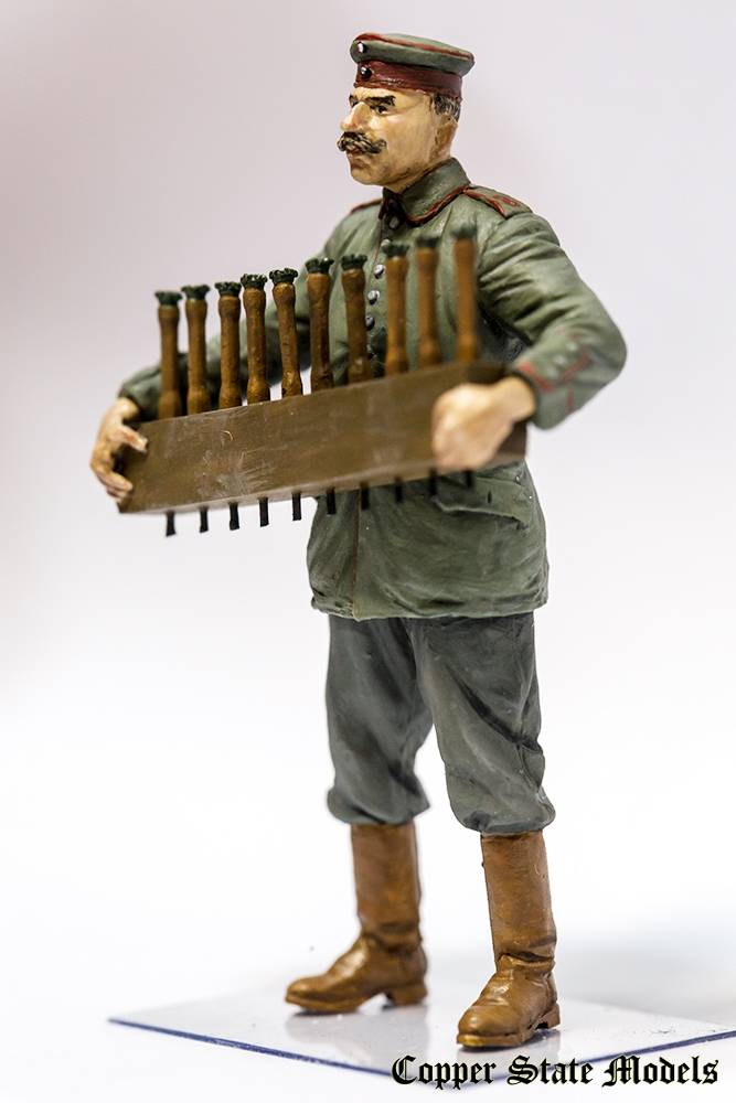 German aerodrome personnel with grenades crade – Image 3