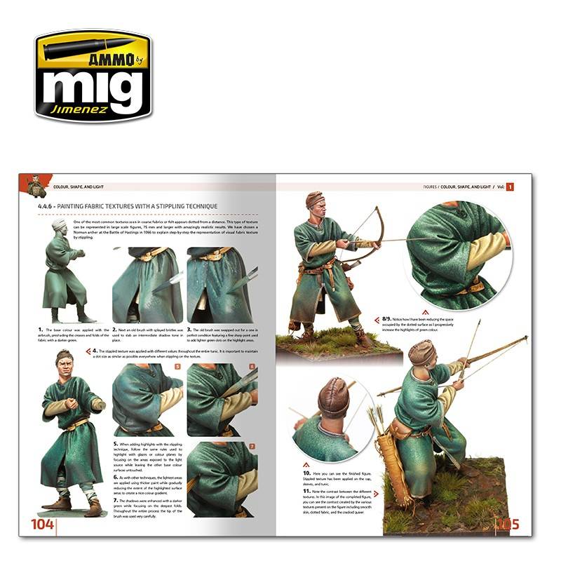ENCYCLOPEDIA OF FIGURES MODELLING TECHNIQUES VOL. 1 - COLOUR, SHAPE, AND LIGHT (English) – Image 2