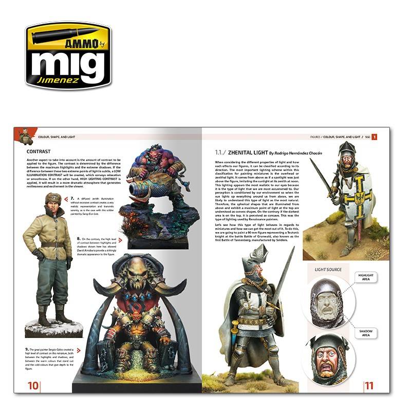 ENCYCLOPEDIA OF FIGURES MODELLING TECHNIQUES VOL. 1 - COLOUR, SHAPE, AND LIGHT (English) – Image 3