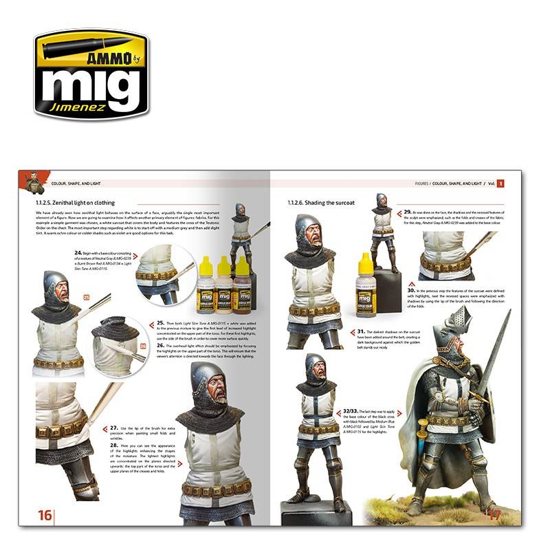 ENCYCLOPEDIA OF FIGURES MODELLING TECHNIQUES VOL. 1 - COLOUR, SHAPE, AND LIGHT (English) – Image 4