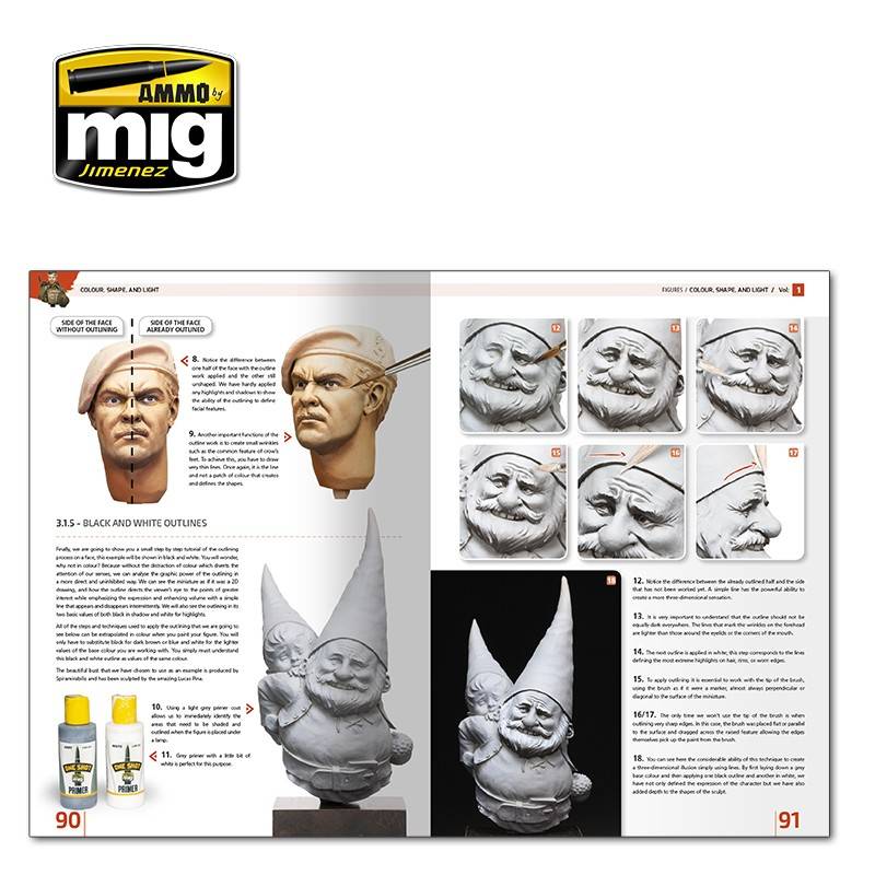 ENCYCLOPEDIA OF FIGURES MODELLING TECHNIQUES VOL. 1 - COLOUR, SHAPE, AND LIGHT (English) – Image 7