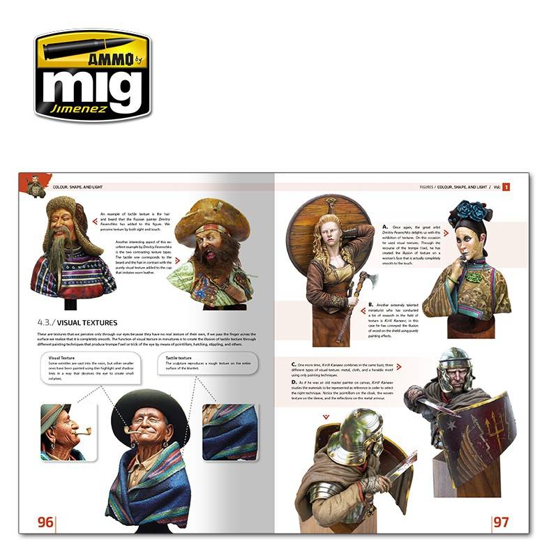 ENCYCLOPEDIA OF FIGURES MODELLING TECHNIQUES VOL. 1 - COLOUR, SHAPE, AND LIGHT (English) – Image 8