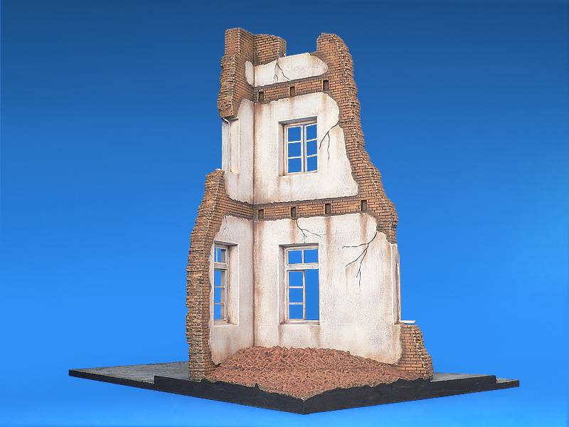 DIORAMA w/RUINED HOUSE – Image 6