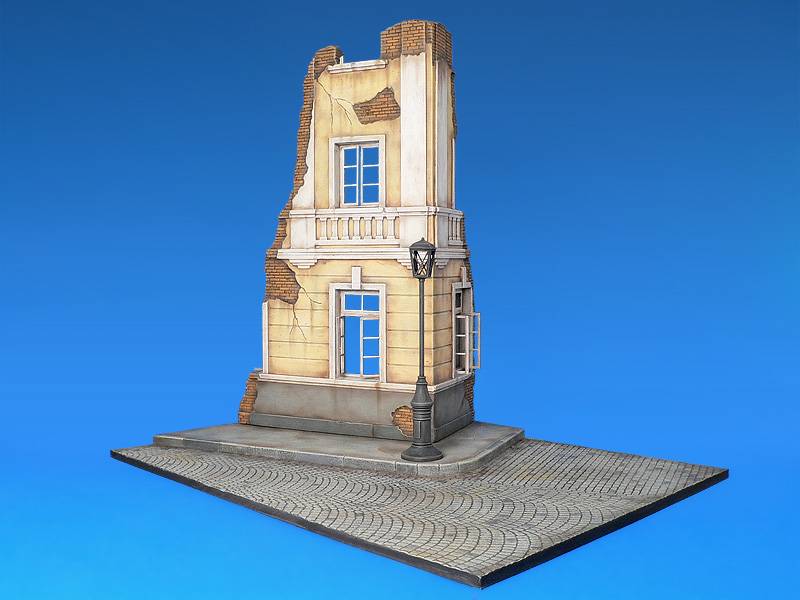 DIORAMA w/RUINED HOUSE – Image 10