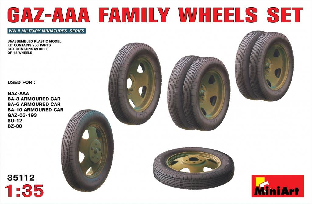 GAZ-AAA FAMILY WHEELS SET