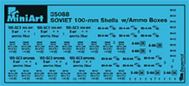 SOVIET 100-mm SHELLS w/AMMO BOXES – Image 6