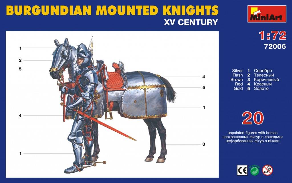 BURGUNDIAN MOUNTED KNIGHTS XV CENTURY – Image 2