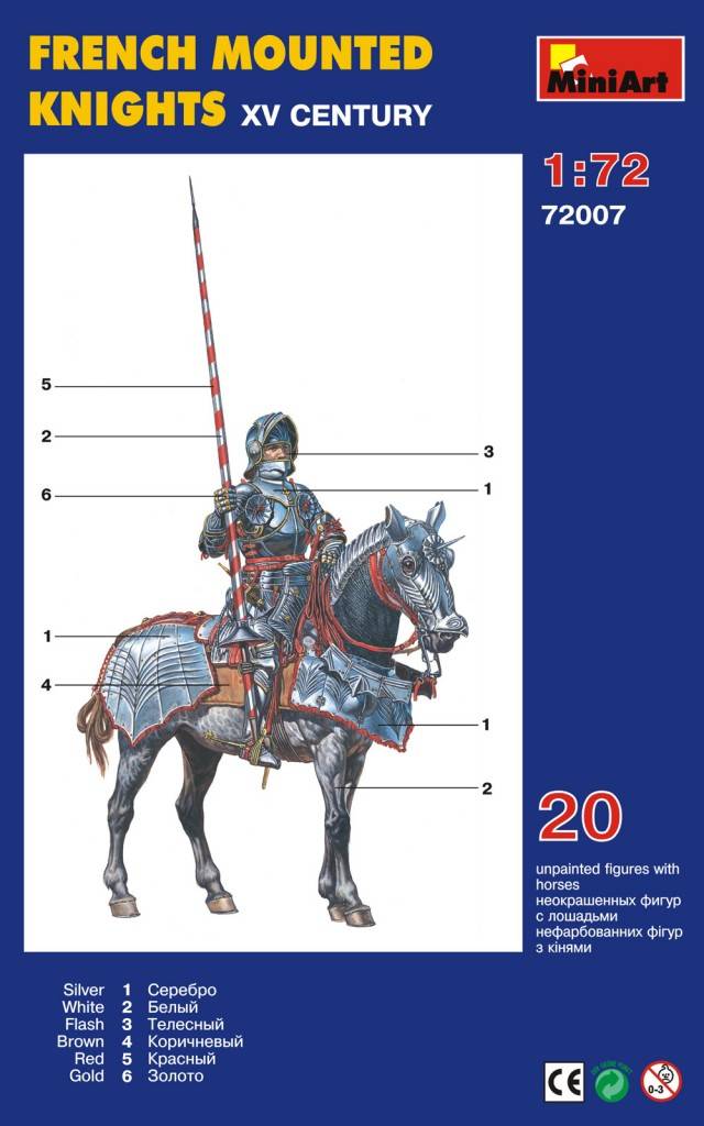 FRENCH MOUNTED KNIGHTS XV CENTURY – Image 2