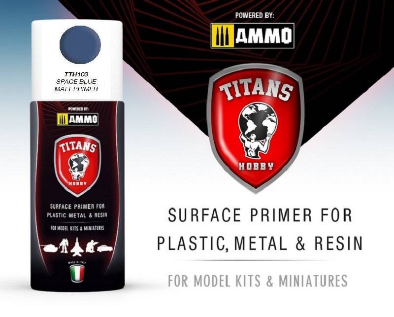 TITANS HOBBY SPACE BLUE MATT PRIMER