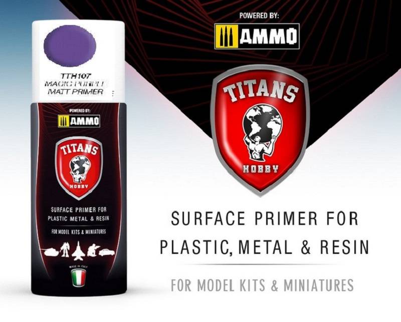 TITANS HOBBY MAGIC PURPLE MATT PRIMER