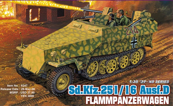 Sd.Kfz.251/16 Ausf.D Flammpanzerwagen