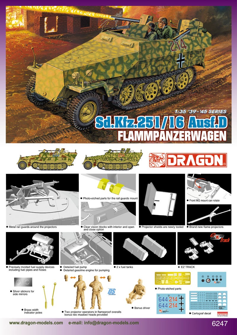 Sd.Kfz.251/16 Ausf.D Flammpanzerwagen – Image 2