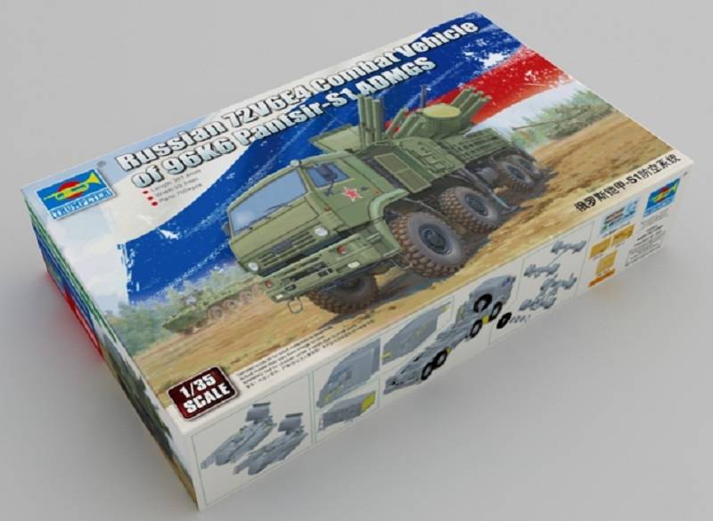 Russian 72V6E4 Combat Vehicle of 96K6 Pantsir -S1 ADMGS – Image 2