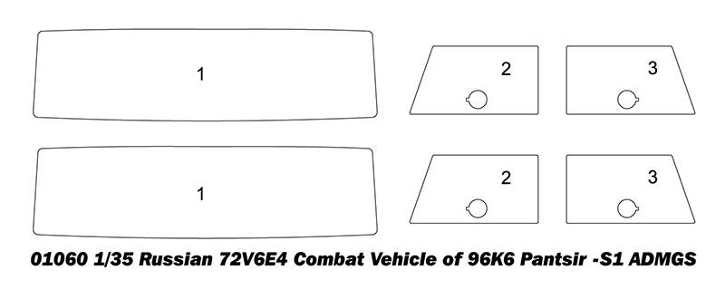 Russian 72V6E4 Combat Vehicle of 96K6 Pantsir -S1 ADMGS – Image 5