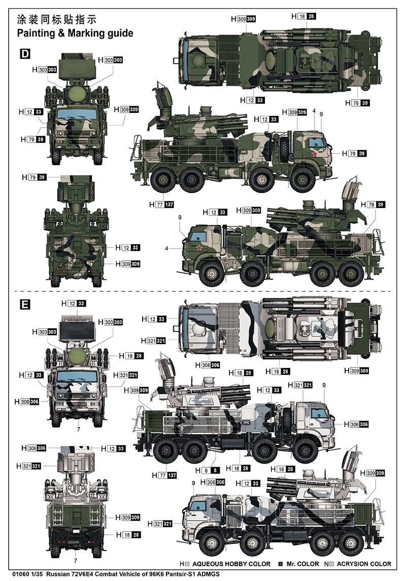 Russian 72V6E4 Combat Vehicle of 96K6 Pantsir -S1 ADMGS – Image 4