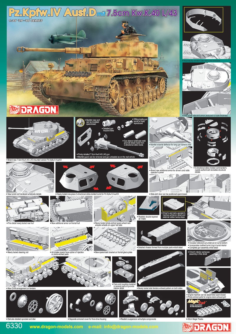 Pz.Kpfw.IV Ausf.D mit 7.5cm Kw.K.40 L/43 – Image 2