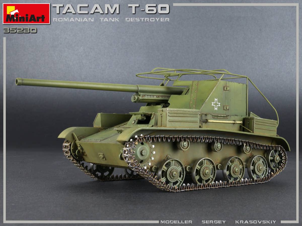 TACAM T-60 ROMANIAN TANK DESTROYER. INTERIOR KIT – Image 2