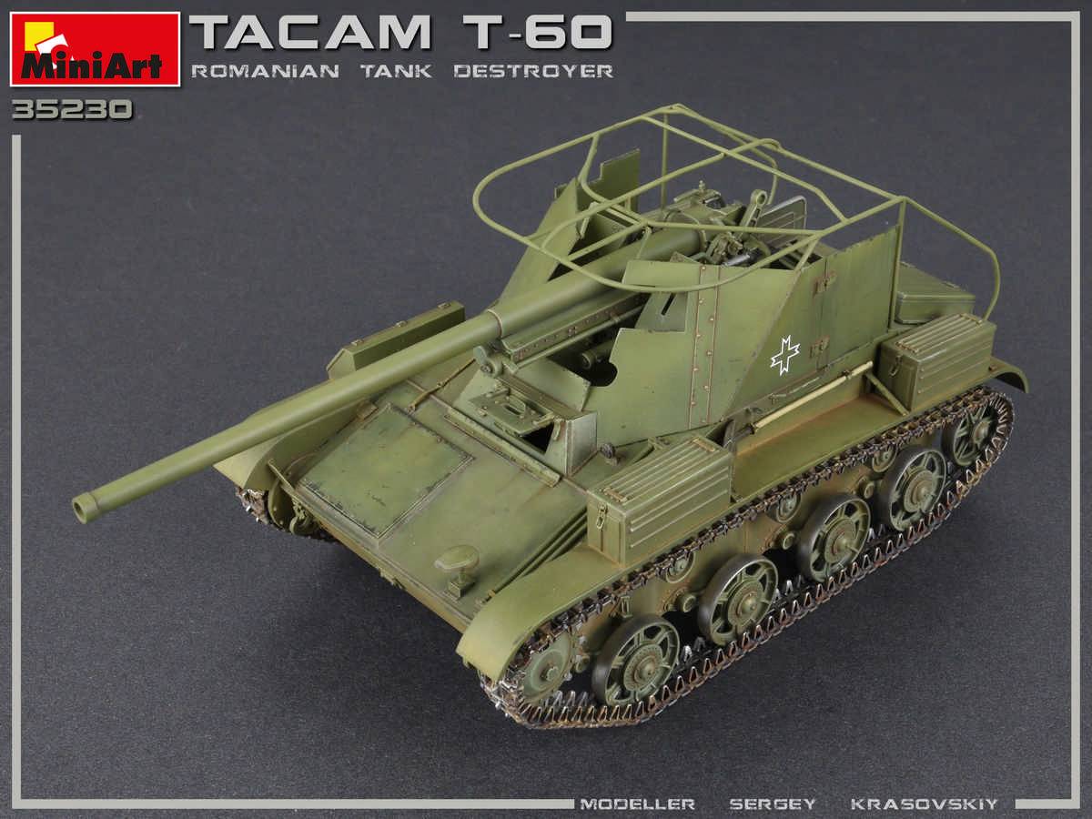 TACAM T-60 ROMANIAN TANK DESTROYER. INTERIOR KIT – Image 3