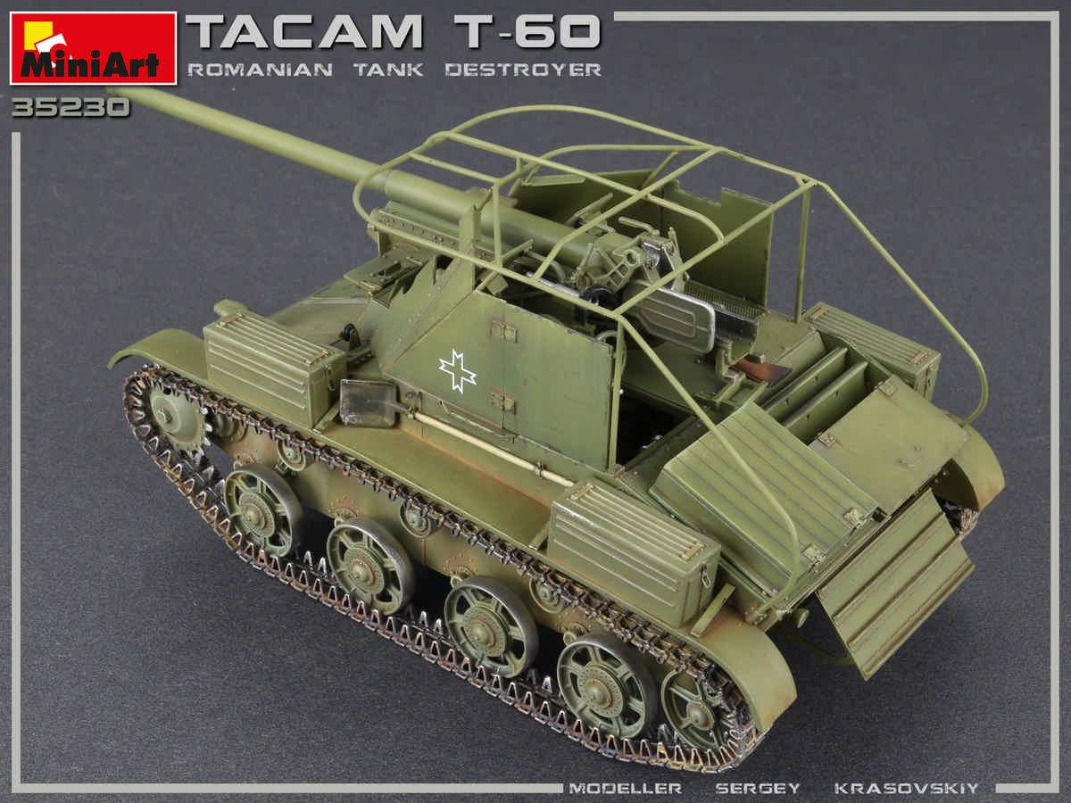 TACAM T-60 ROMANIAN TANK DESTROYER. INTERIOR KIT – Image 4
