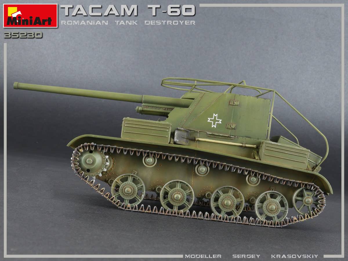 TACAM T-60 ROMANIAN TANK DESTROYER. INTERIOR KIT – Image 5